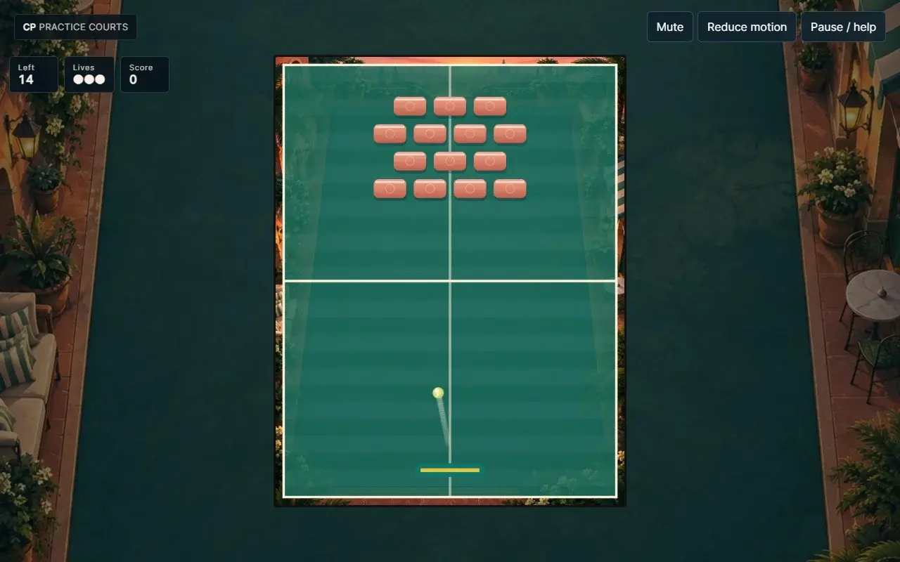 A different route or play state in Court pop.