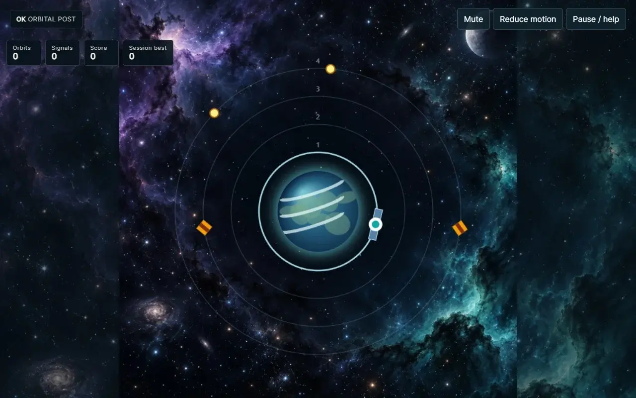 Gameplay from the approved Orbit keeper build.