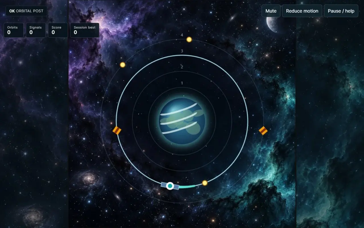 Another view of Orbit keeper during play.