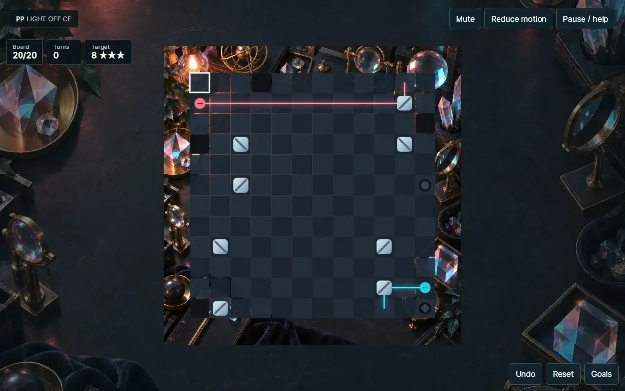 Another view of Prism post during play.