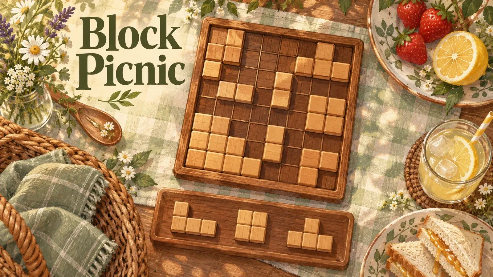Block Picnic cover illustration