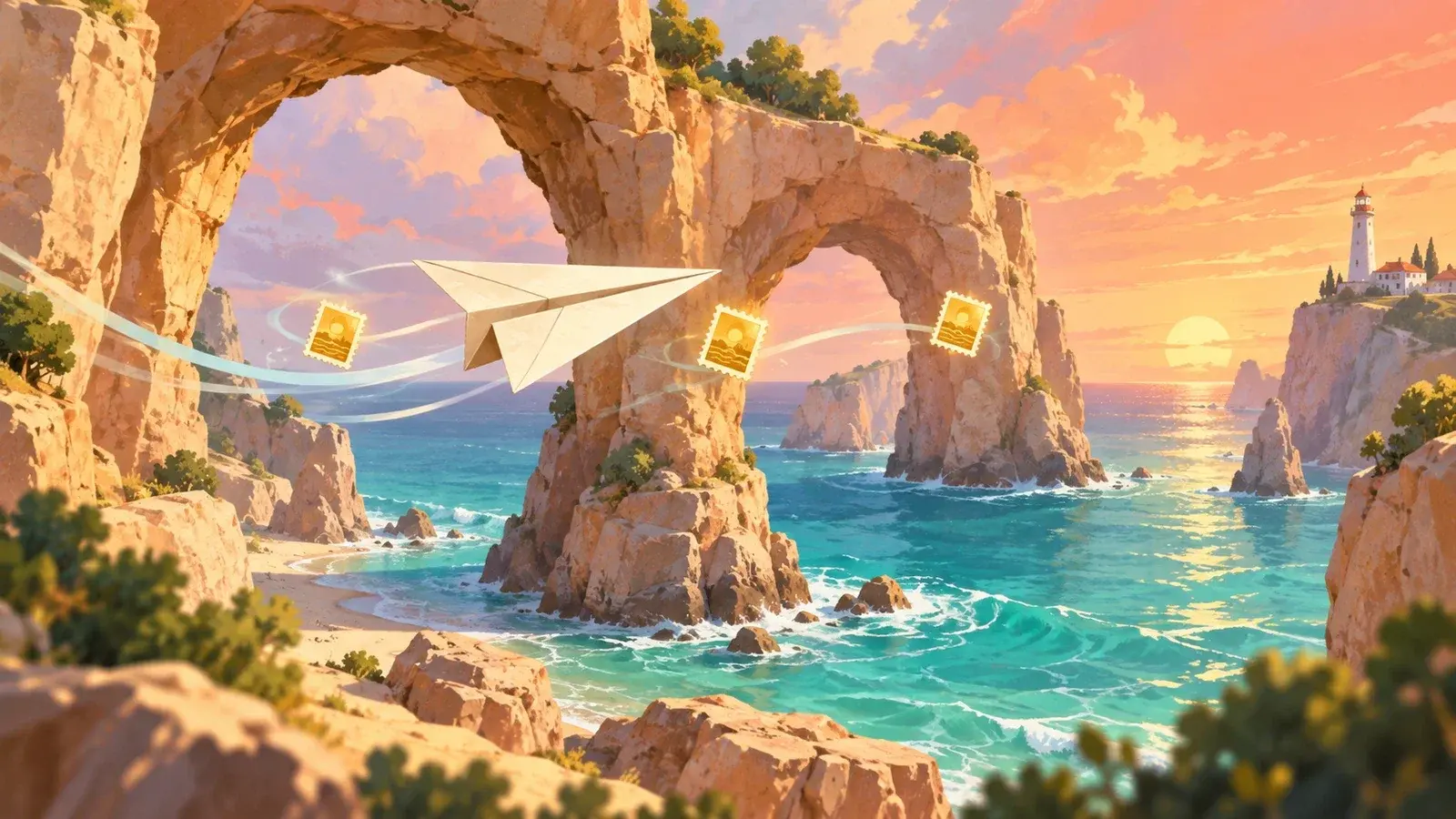 Paper glide cover illustration