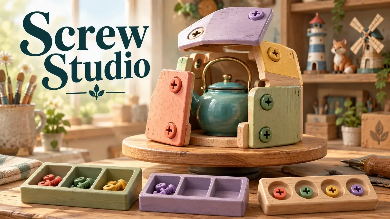 Screw Studio cover illustration