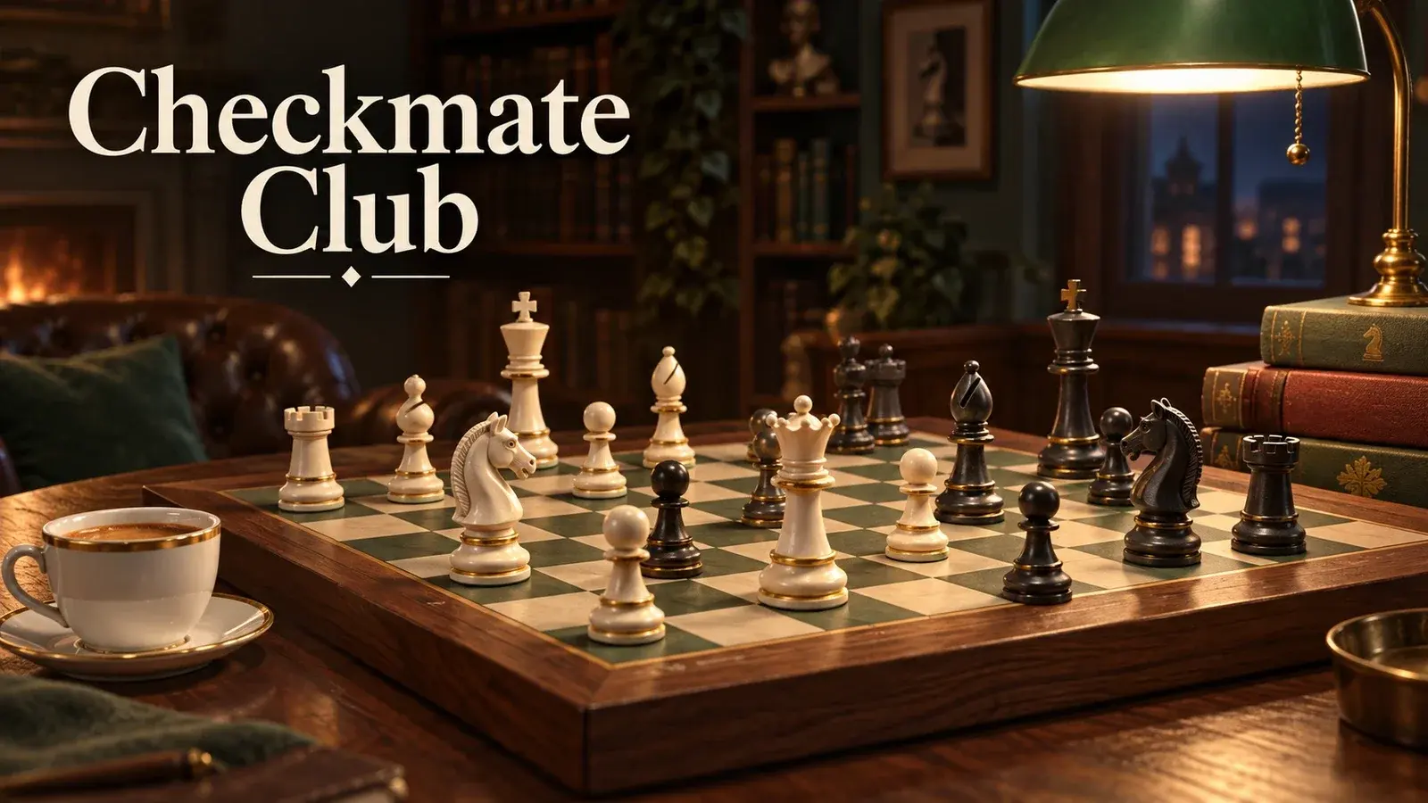 Checkmate Club cover illustration